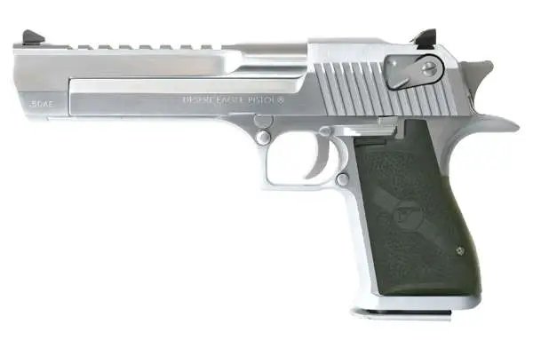 Magnum Research DE50BC Desert Eagle Mark XIX .50 AE Caliber 6" Barrel Brushed Chrome Finish