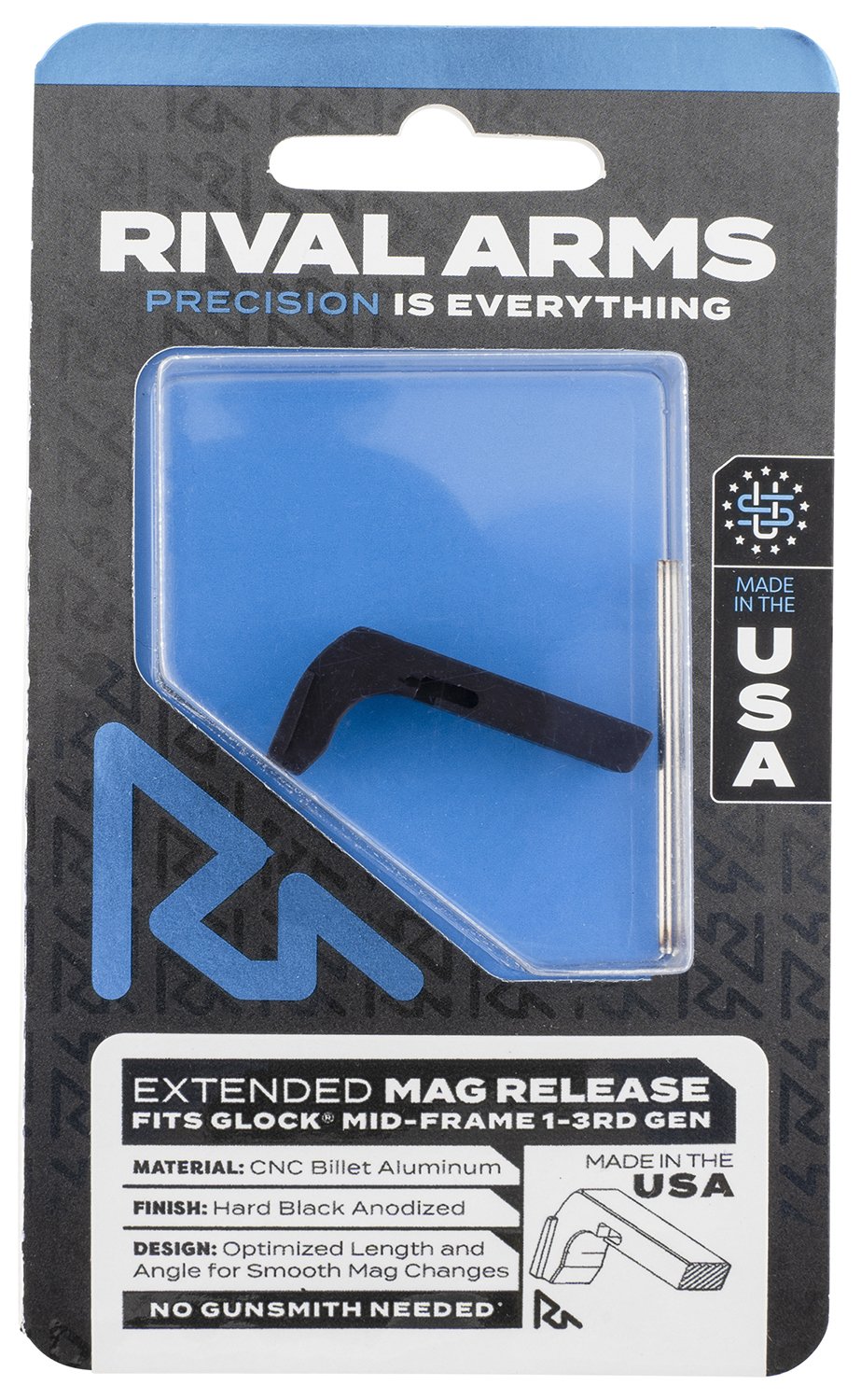 Rival Arms RA72G001A Magazine Release Compatible w-Glock Gen3 (Except 2...