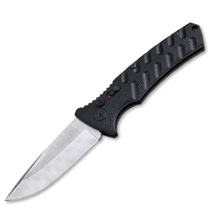 Boker 01BO461 Strike 3.35" Tanto Coyote Tan Automatic D2 Steel Knife