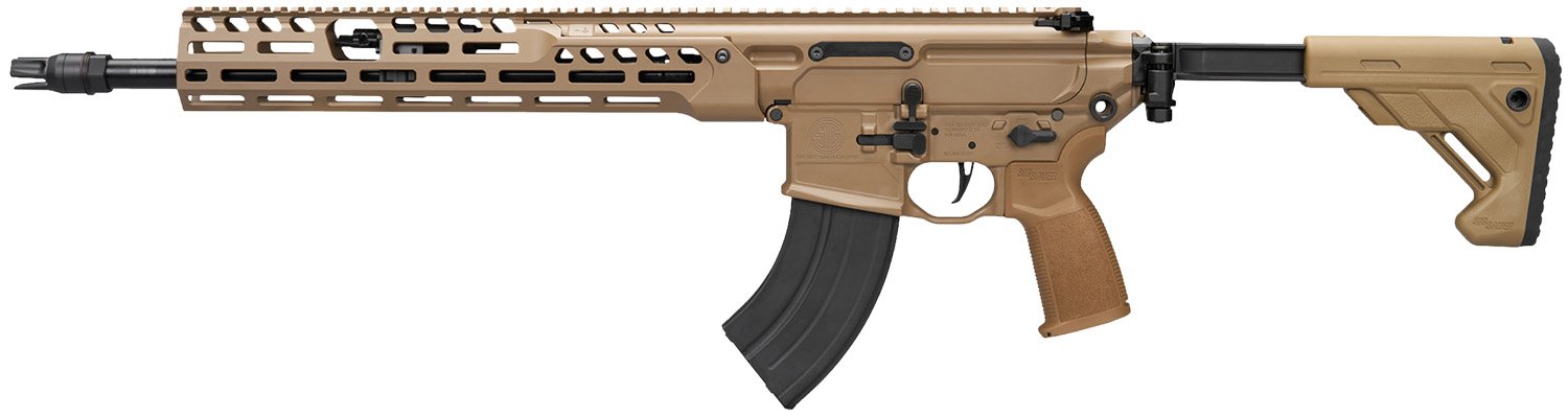 SIG SAUER RMCX-762R-16B-IR 7.62x39mm 16" FDE Rifle 28+1 Semi-Auto - Sig Sauer - 7.62 x 39mm