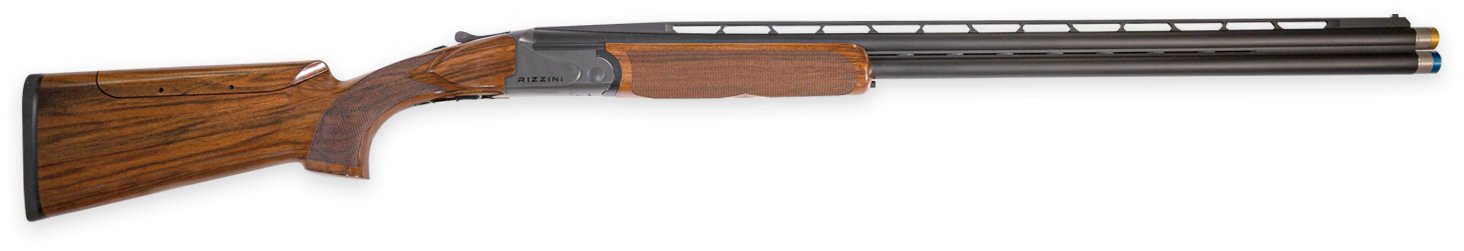 Rizzini 2604-12 BR110 Sporter-X 12 Gauge 32" O/U Matte Gray Turkish Walnut - Rizzini - 12 Gauge