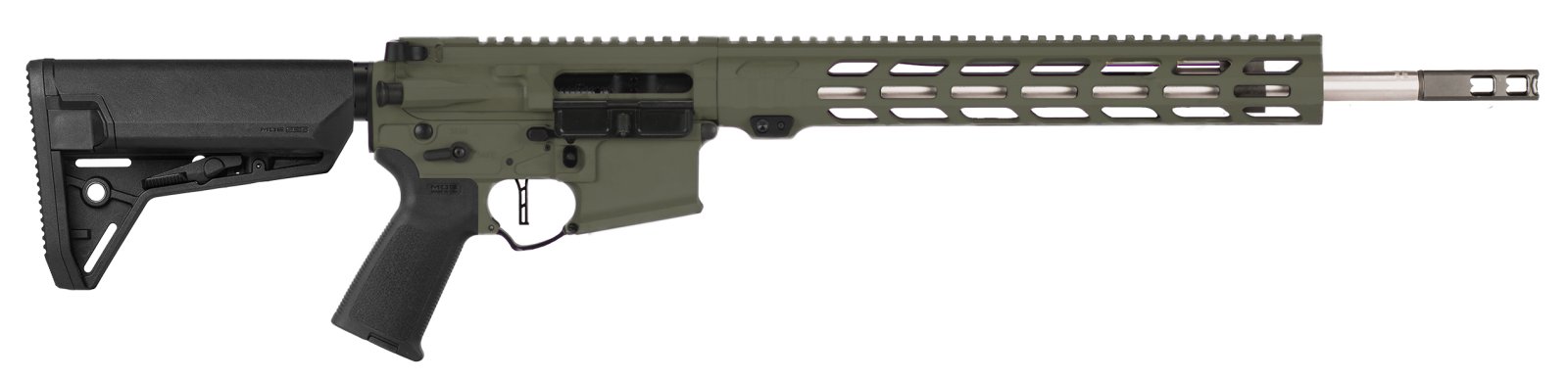 Alex Pro RI246OD 204 Ruger 18in ODG MLOK Tactical