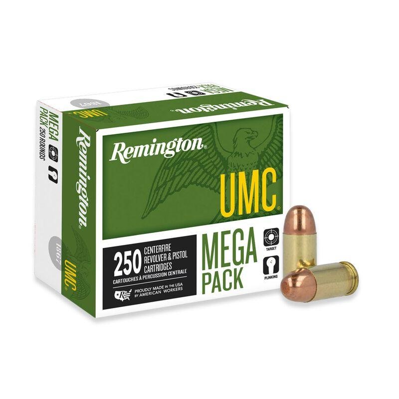 Buy Remington UMC Mega Pack 380 ACP 95 gr Full Metal Jacket Ammo - 250 Rounds online