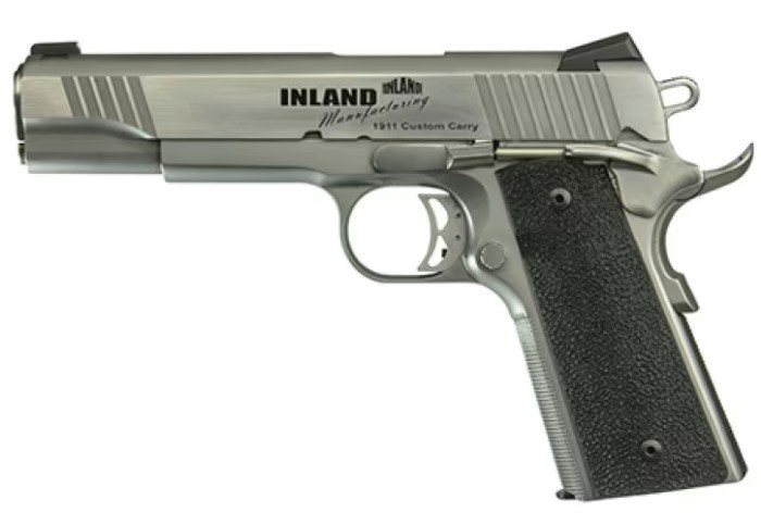 Inland Mfg ILM1911TC 1911 Custom Carry Single 45 A - Inland - 45 ACP