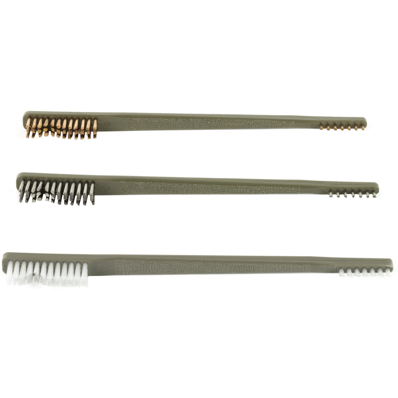 Otis All Purpose Brushes Nylon/Bronze/Stainless 9 Pack