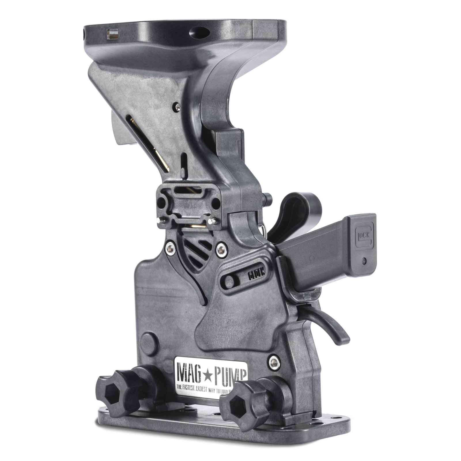 MAGPUMP MP-9MM 9mm 50-Round Hopper Fed Double Stack Magazine Loader