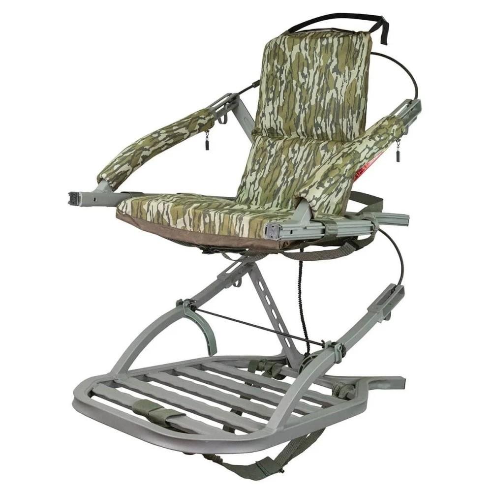 Summit SU81145 Dual Threat Treestand Mossy Oak, 350 lbs Capacity