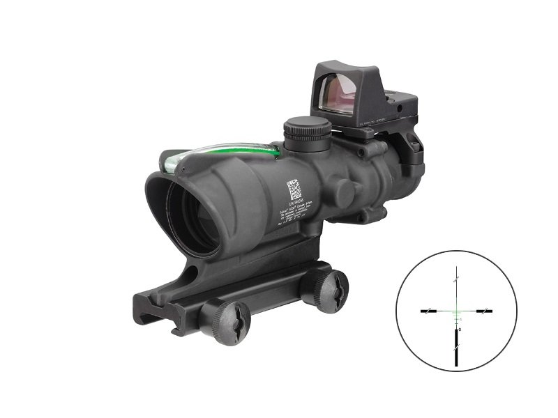 Trijicon ACOG TA31-C-100552 4x32mm .223 Rem Matte Black 15.1oz RMR Type 2 - Trijicon - 32MM