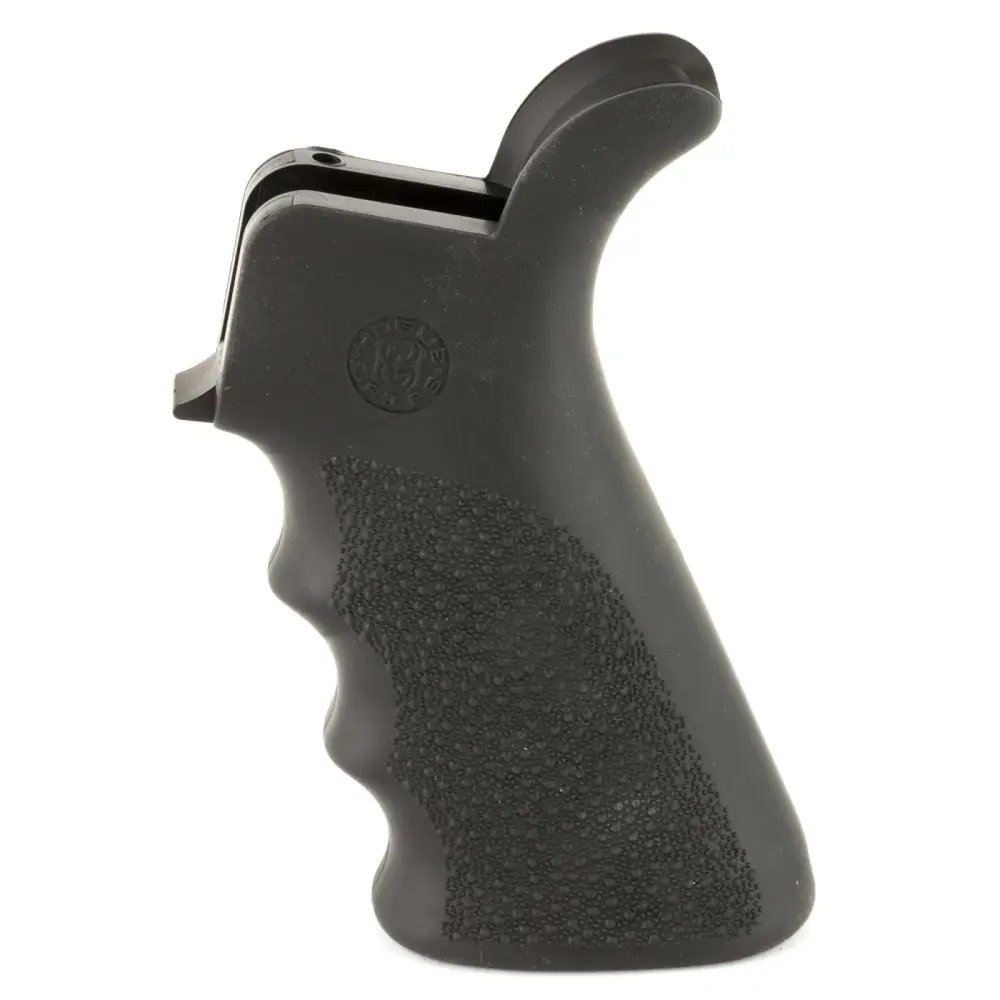 Buy Hogue 15020 Overmolded Beavertail Grip with Finger Grooves, Black online