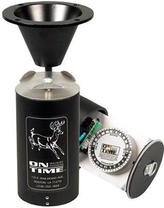 On Time 11112 Classic Lifetime Feeder Timer 12 Programs 3-16 Sec Black