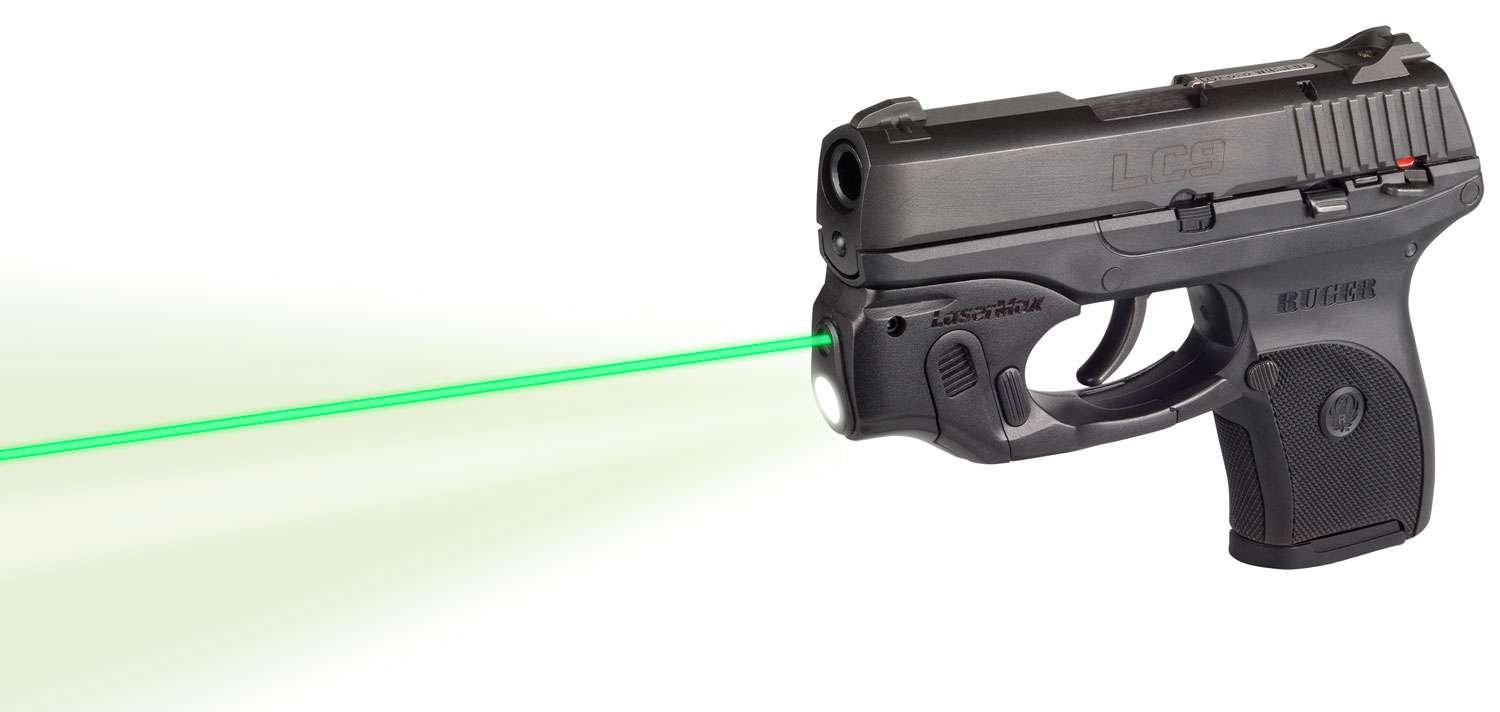 LaserMax CFLC9CG Green Laser/Light Combo Ruger LC9/LC9s/LC380/EC9s - LaserMax - 0.63" AT 20 YARDS