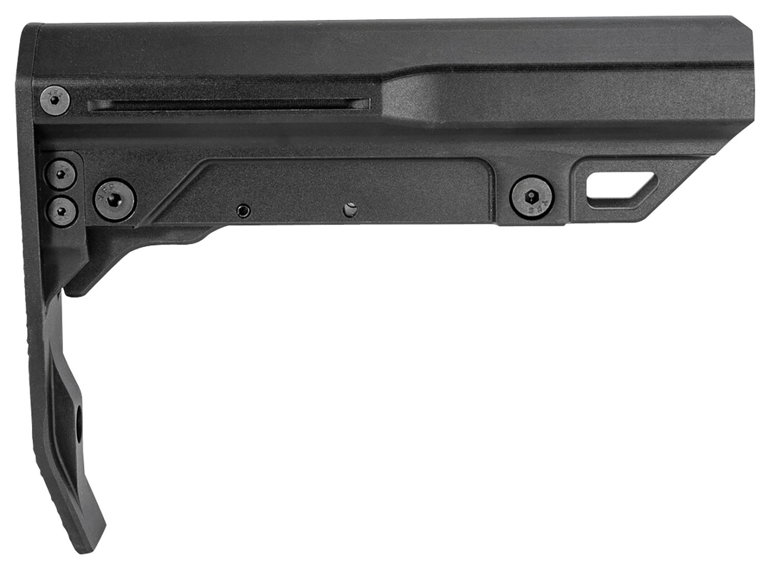 Mission First Tactical BMSMIL-MTL-BL Minimalist AR-15 Stock, Black Aluminum