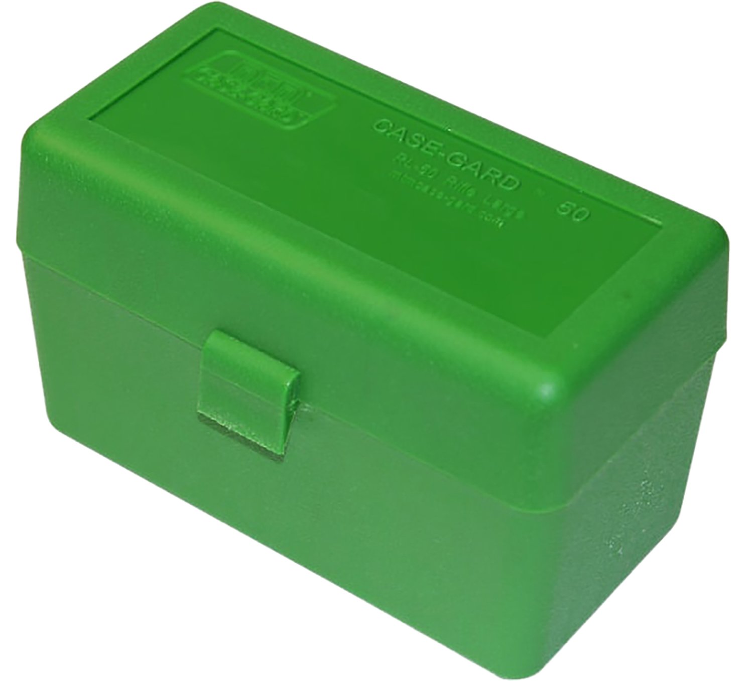 Buy MTM Case-Gard RL5010 Ammo Box 50 Rounds Green Polypropylene Flip-Top online