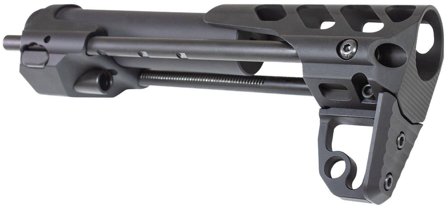 Odin Works OSCQSBLK Close Quarters Rifle Stock Black 6061-T6 Aluminum... - Odin Works