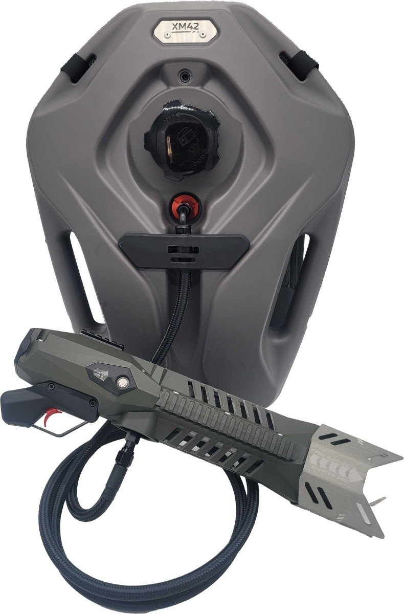 XM42-X Flamethrower with Backpack Tank - OD Green XM42-BPT-COMBO-ODG - XM42