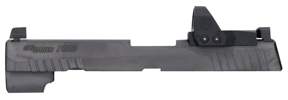 dSIG SAUER P320PRO SLIDE ASSEMBLY 4.7" ROMEO 1 BLACK