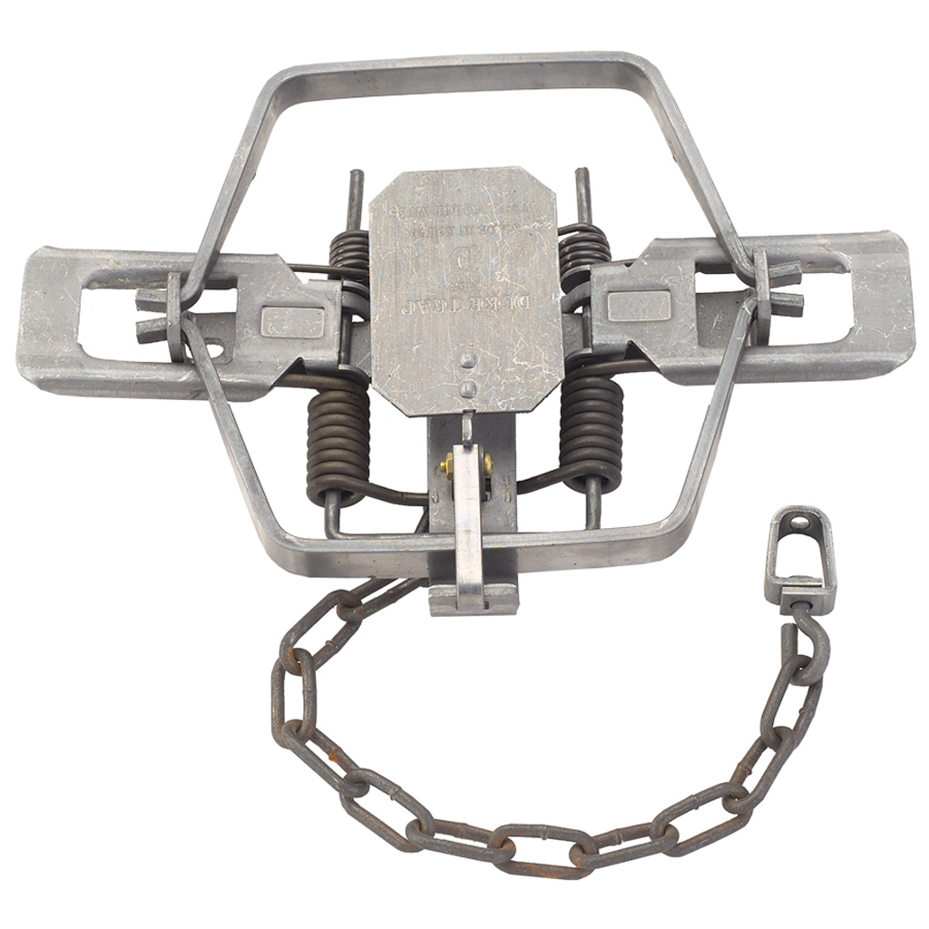 Buy Duke Coil Spring Trap No. 4 - 6 1/2" Jaw Spread - Model 502 - Silver Color online