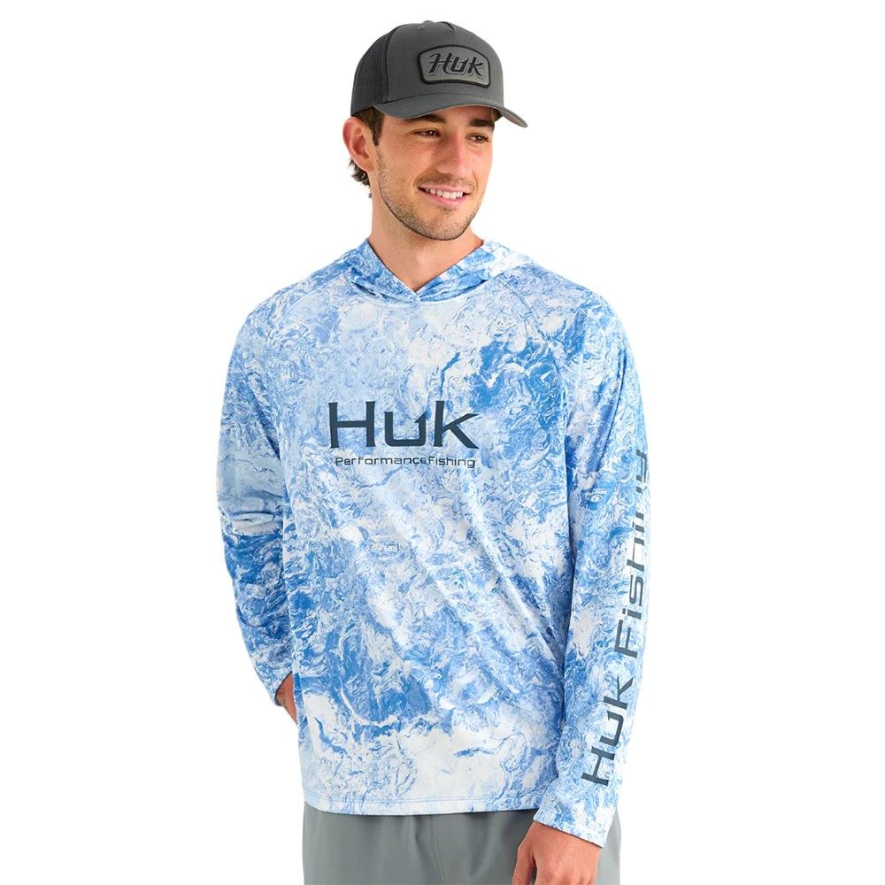 Buy Huk Mossy Oak Pursuit Performance Hoodie MO Regatta 2XL online