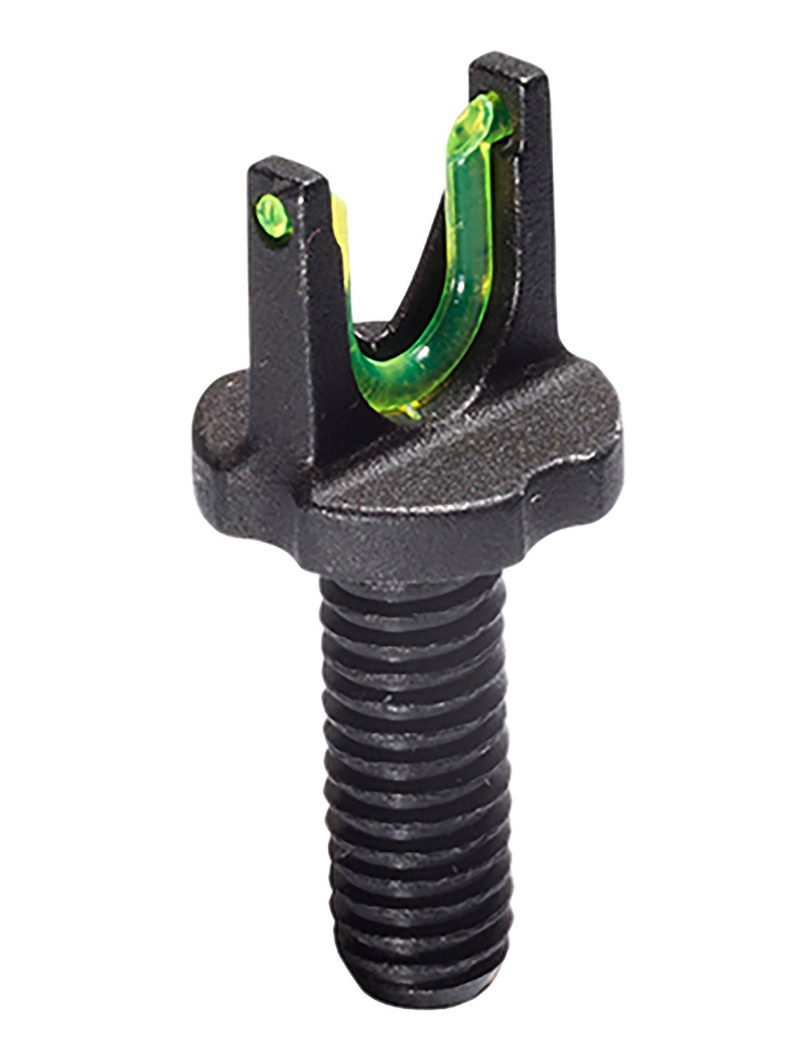 HiViz AR2008 AR-15 Tactical Rifle Front Sight Black with LitePipes - Hi-Viz - STEEL