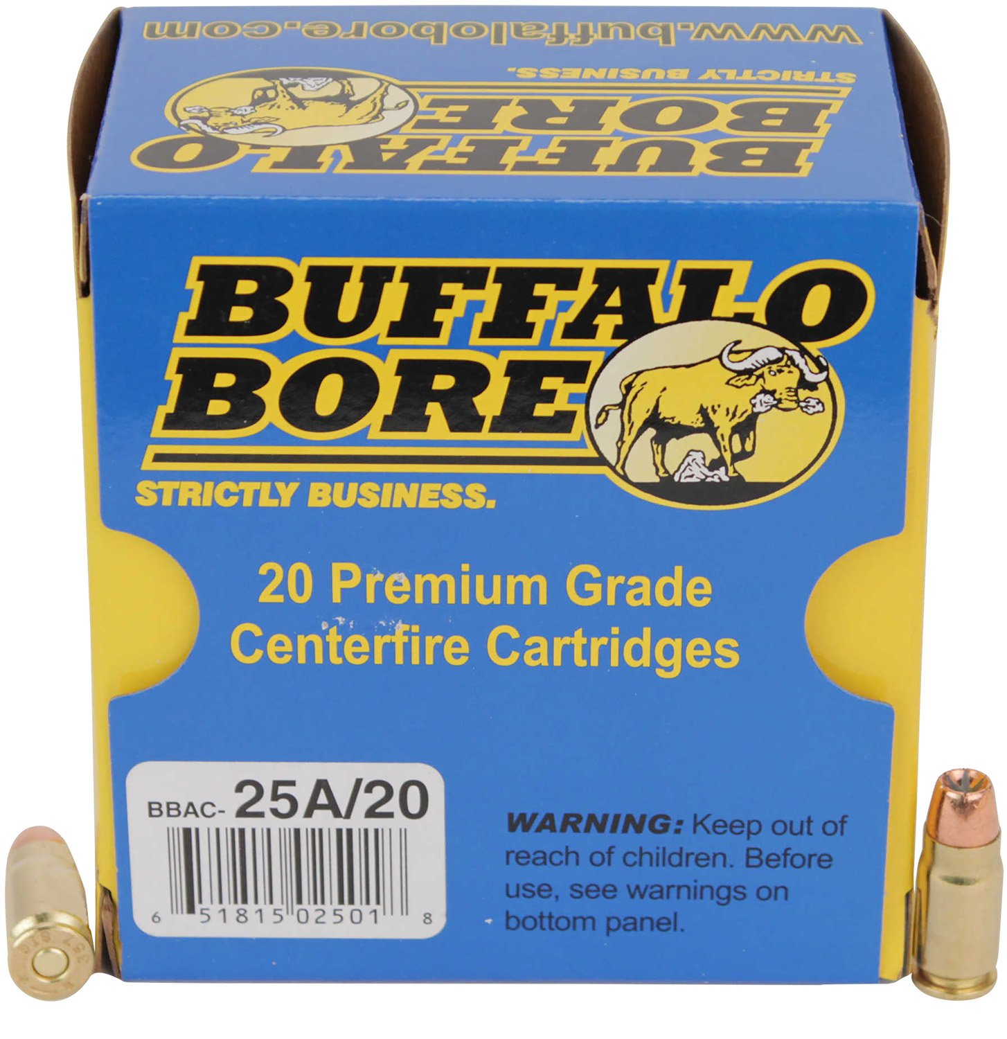Buffalo Bore Ammunition 25A20 Heavy Strictly Business 357Sig 125gr...