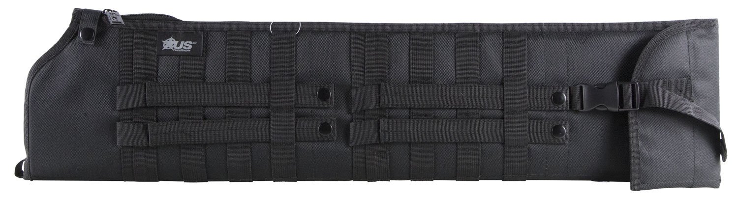 US PeaceKeeper P13035 Shotgun Scabbard Black 600D Polyester 29.5"-34.5" - US Optics - BLACK
