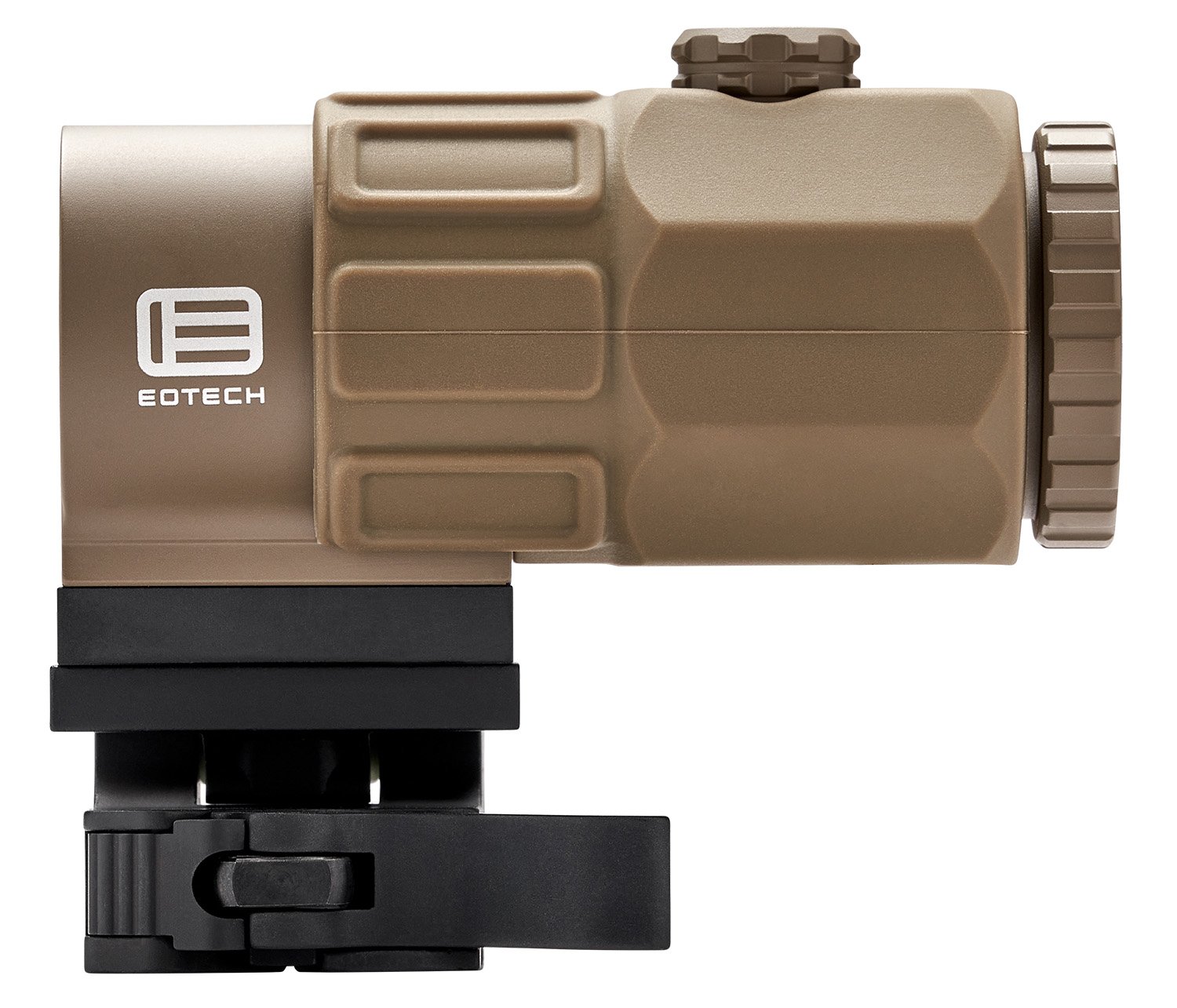 Buy EOTech G45.STSTAN Magnifier, Tan, Fog-Resistant Optics, 2.6" Eye Relief, 4.4 Degree View, Shift Side Mount online