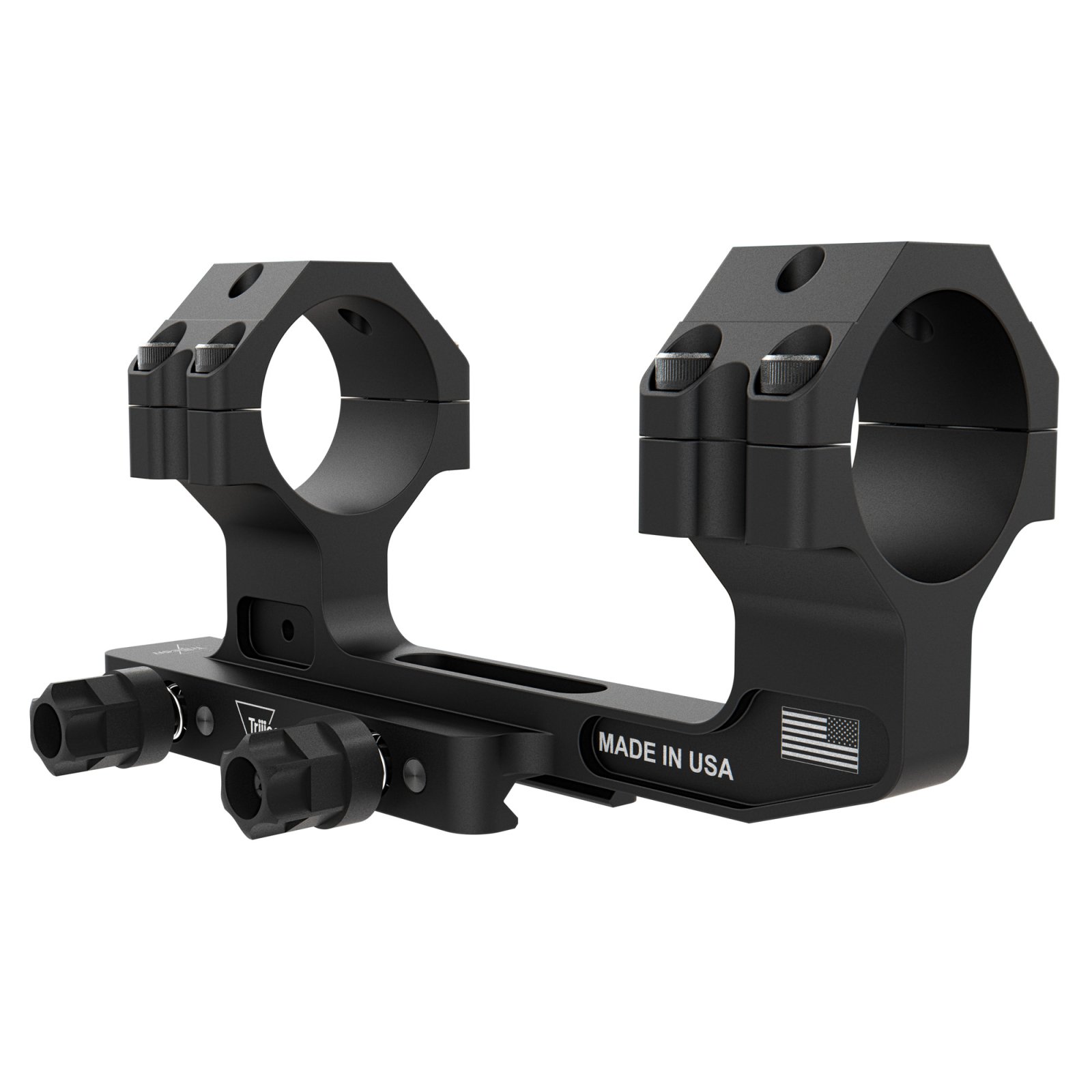 Trijicon AC22051 Cantilever Mount, Q-Loc, 30mm, Black, 1.93" Height - Trijicon
