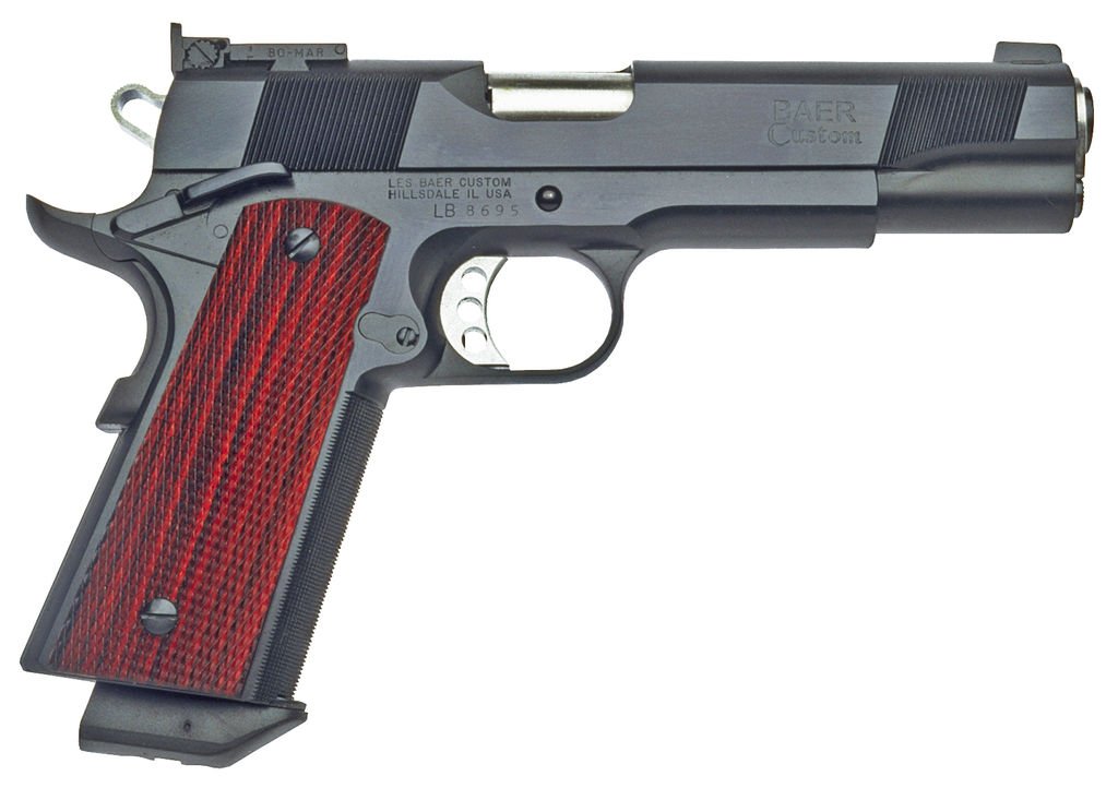Les Baer 1911|Premier II 38 Super Auto +P 9+1 5.000 Blue Steel