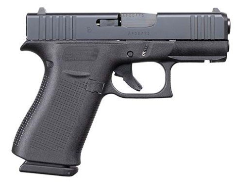 Glock 43X 9MM Pistol Black Matte Safe Action 10+1 Capacity