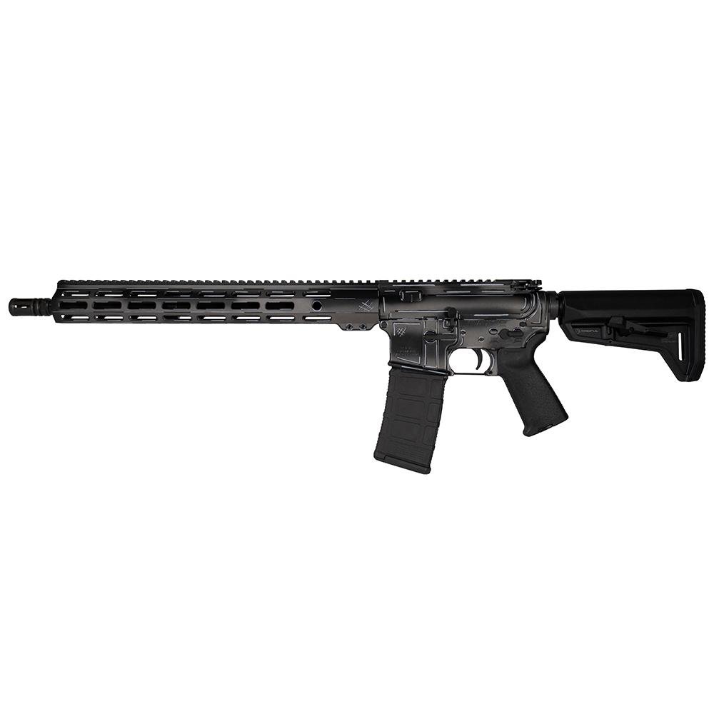 Shark Coast Tactical Anime-Black Rifle 5.56mm 10rd Magazine 16 Barrel 15 MLOK Handguard California Compliant - Shark Coast Tactical - 5.56