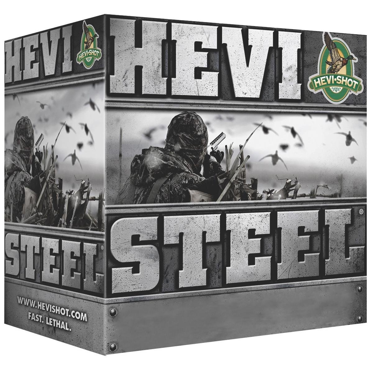 HEVI-Shot HS60088 HEVI-Steel 12Ga 3" 1 1/4oz BB 1500fps 25rd Box - HEVI Shot - 12 Gauge
