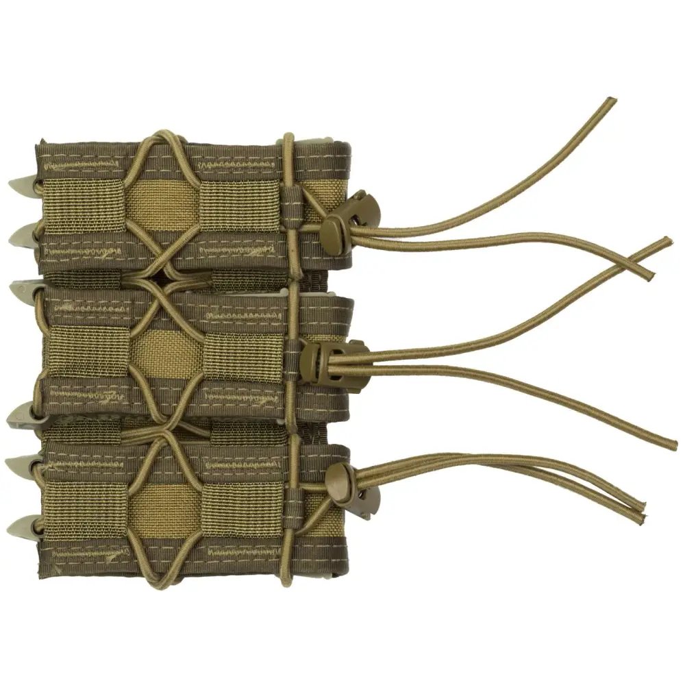 High Speed Gear 11PT03CB TACO Mag Pouch Triple Coyote Brown Nylon MOLLE...