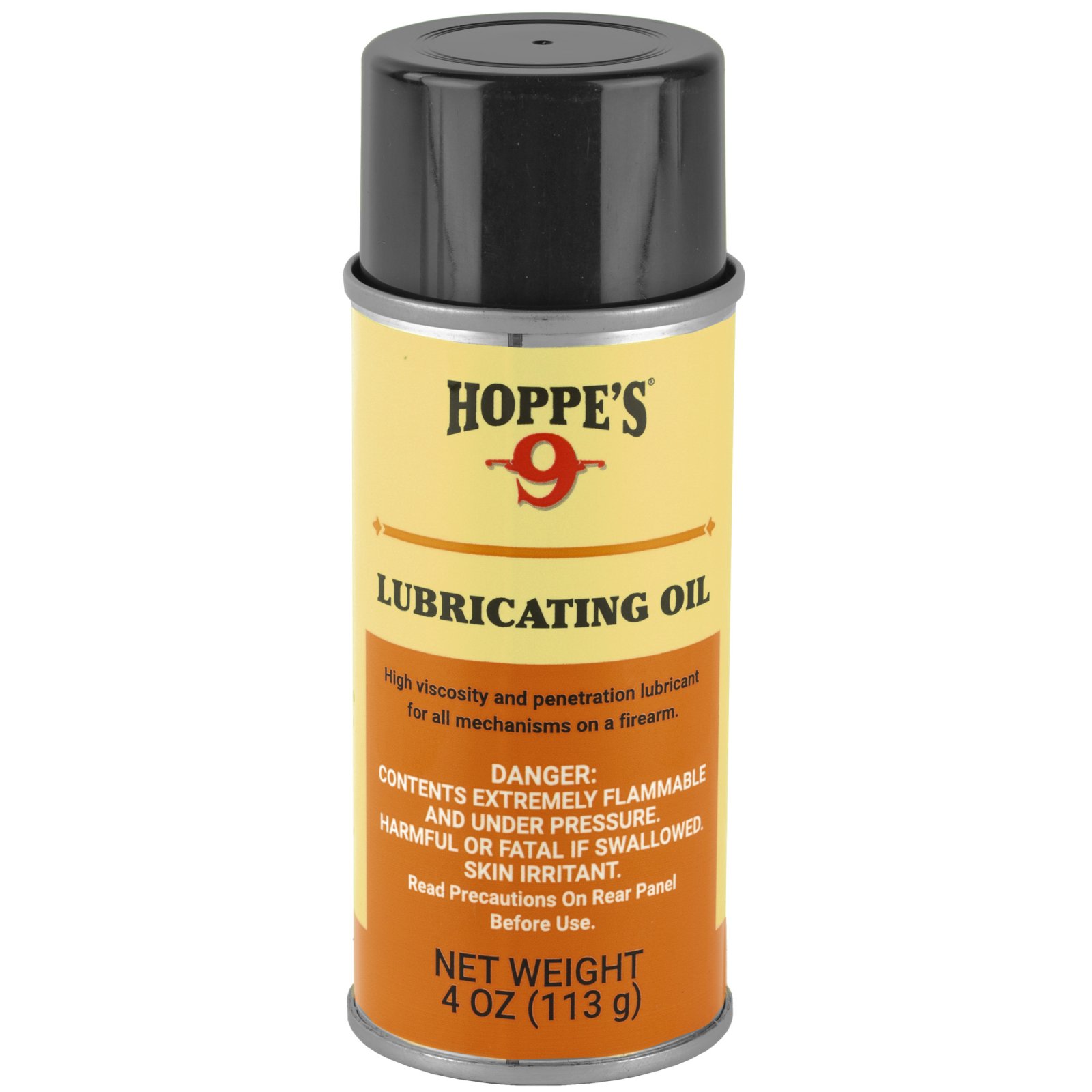 Hoppe's 1605 No. 9 Lubricating Oil 4 OZ Aerosol Can 10 Per Pack
