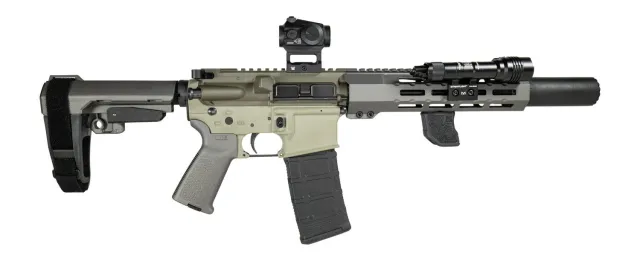 Shark Coast Tactical Sneeky Pete Deluxe 5.56 NATO 7.5 In 30+1 Cerakote - Shark Coast Tactical - 5.56 NATO for sale at TheGunDock