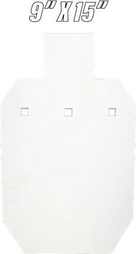 Bash Target 929 AR500 Silhouette 9"x15" 3/8" Steel Gong