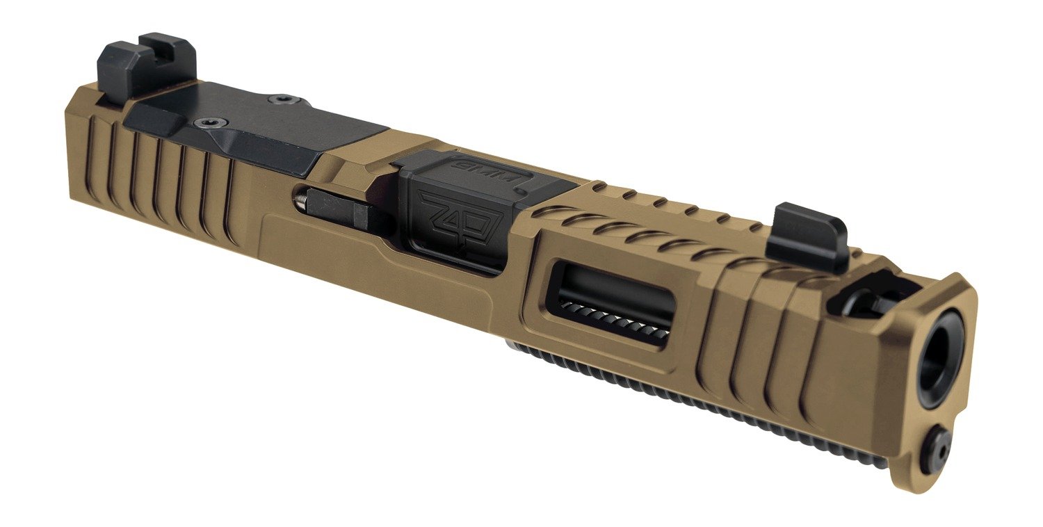 ZAFFIRI CU-G19G3-IBS-RMR-FDE-CP-BN-BLNK SLIDE G19 - ZAFFIRI