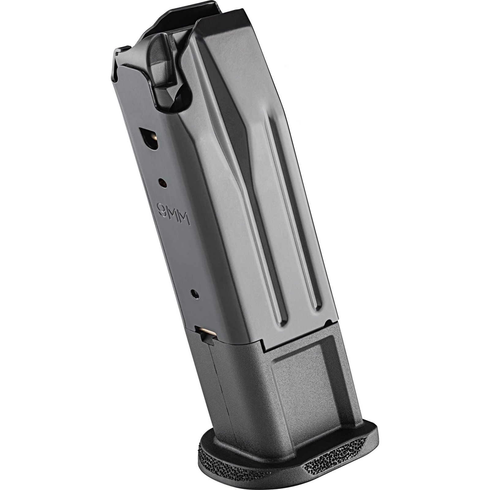 Springfield Armory EC6010 Echelon 10-Round 9mm Luger Magazine, Black Stainless Steel, Low Capacity