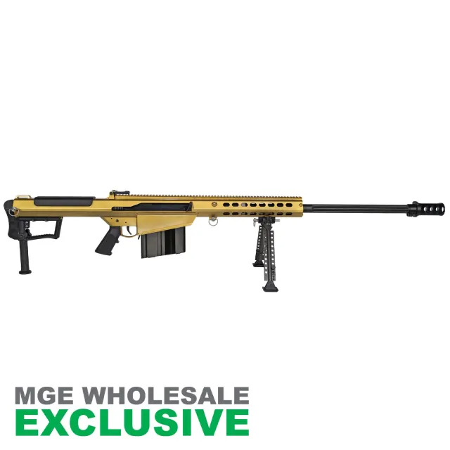 Buy BARRETT M107A1 29" Fluted Barrel Gold ECO Enhanced Bolt and Buffer Bipod, Monopod 10 Round Magazine MGE EXCLUSIVE SUGGESTED RETAIL MAP $14,689.00 online