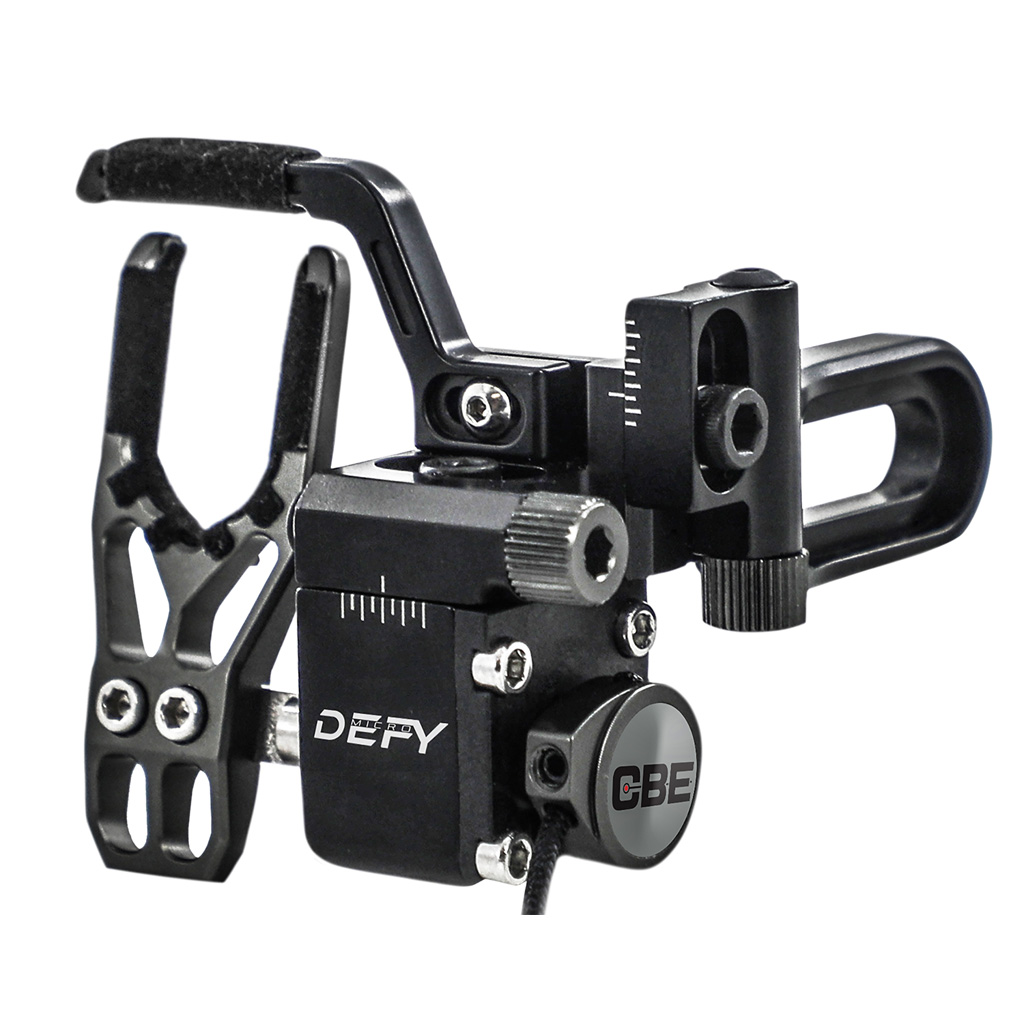 CBE CBE-AC-DMR Defy Micro Drop Away Rest RH, Aluminum, Precision Bearings