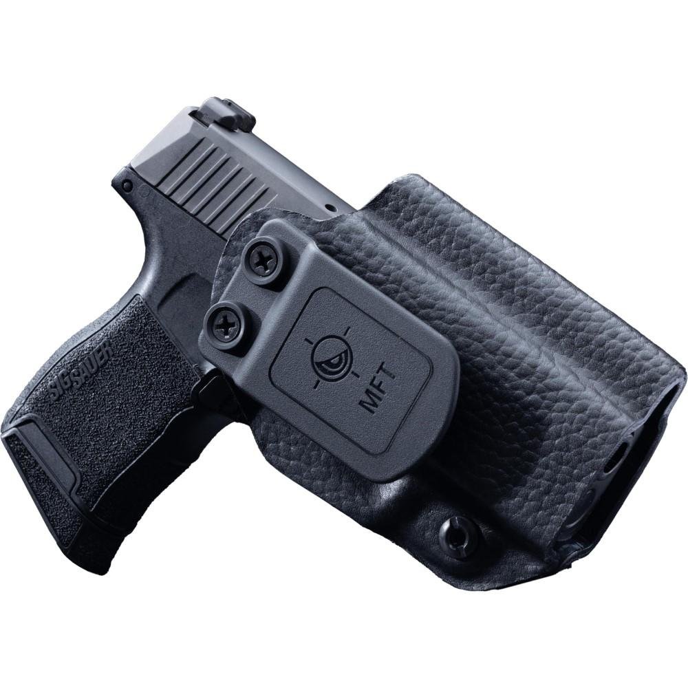 Mission First Tactical H3-SIG-1-BLK2 Hybrid IWB Holster for Sig P365 Black