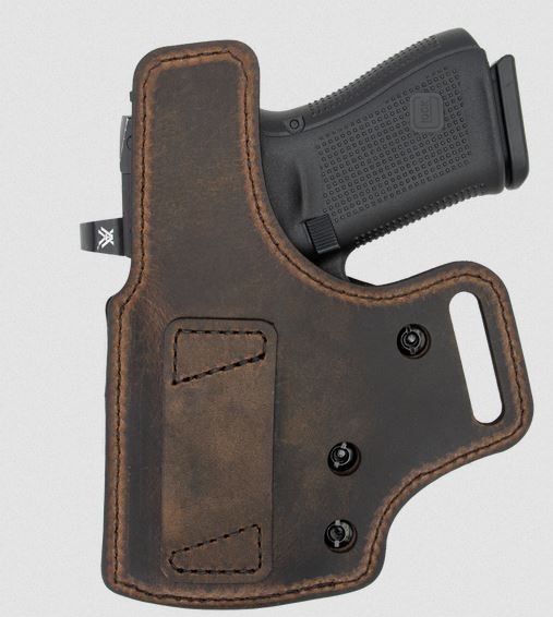 Versacarry SBR2203-350 Sabre Holster OWB Brown/Black Size 3 3.0" - Versacarry