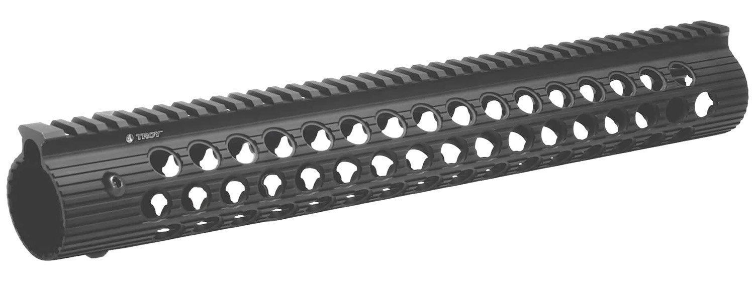 Buy Troy STRXAL115BT01 Alpha Rail Black Anodized Aluminum 15" AR-15/M16 Rail online