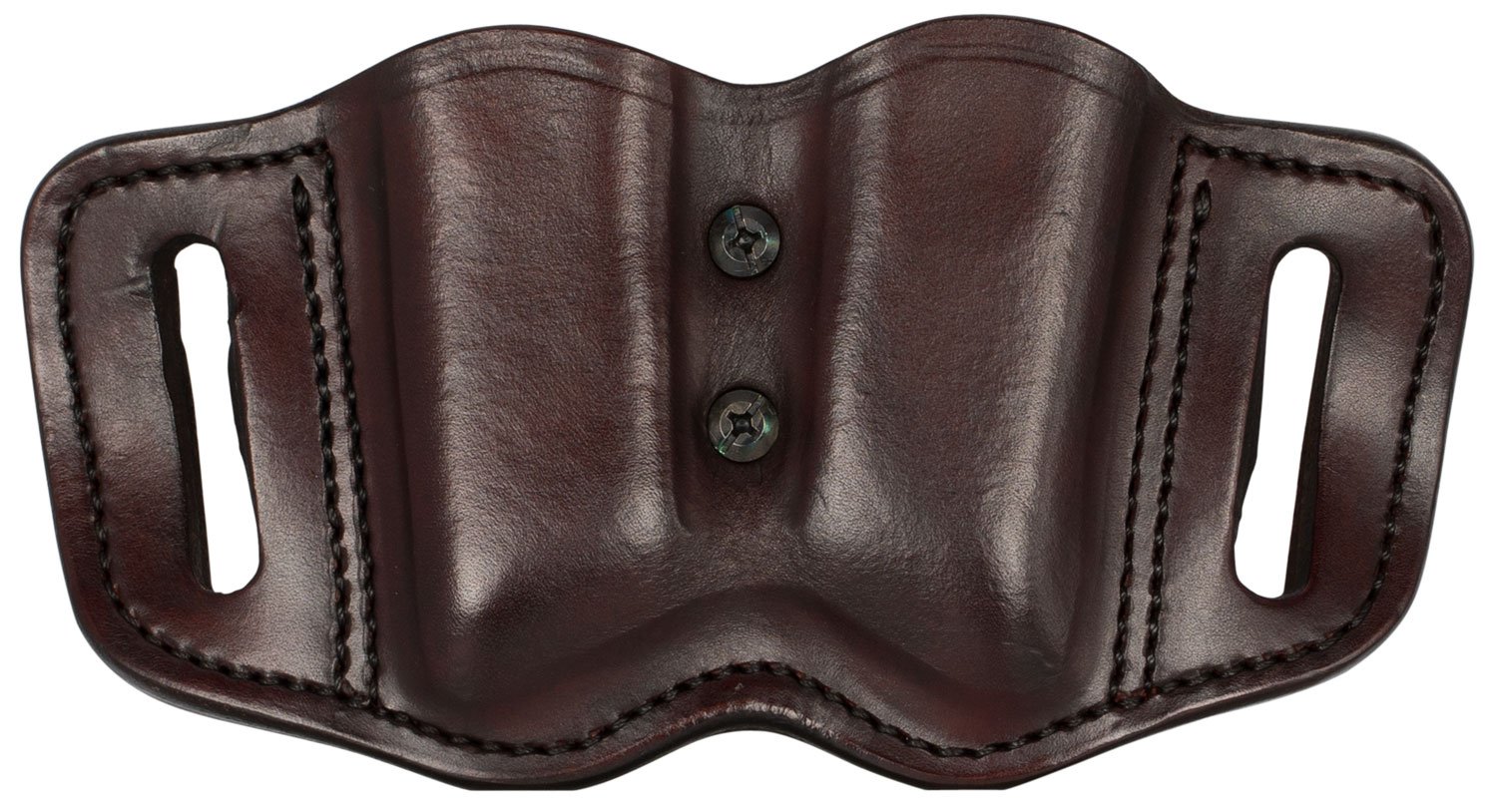 1791 Gunleather MAG-F-2.2-SBR-A Double Mag Carrier Signature Brown - 1791 Gunleather - SIGNATURE BROWN
