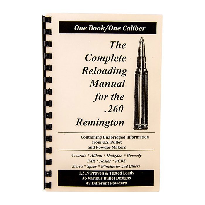 LOADBOOKS USA LOADBOOKS .260 REMINGTON EACH