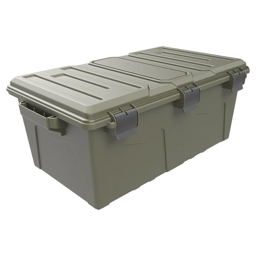MTM ACRG18 Ammo Crate Utility Box Army Green, 52 Qt, Stackable Design - MTM Case-Gard