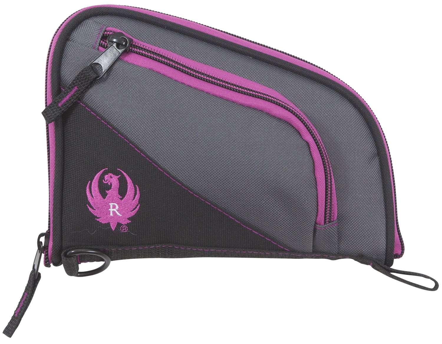 Allen Ruger Tucson Case 27409 8 in Black Gray Orchid Nylon - Ruger - BLACK/GRAY/ORCHID