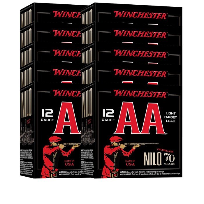 Winchester AA Light 12 Gauge 2-3/4" 1-1/8 Oz #8 Shot 250-Rounds - Winchester