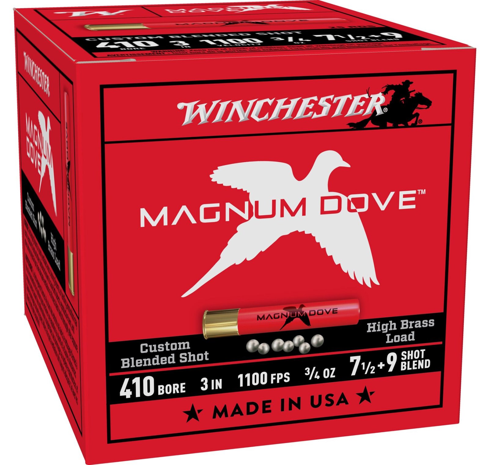 Buy WIN MAG DOVE 410GA 3 #7.5-9 .75OZ 25/10 online