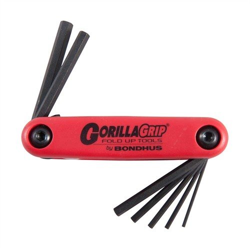 Buy BONDHUS GORILLA GRIP Metric Hex Wrench Set 7-Piece 1.5mm-6mm online