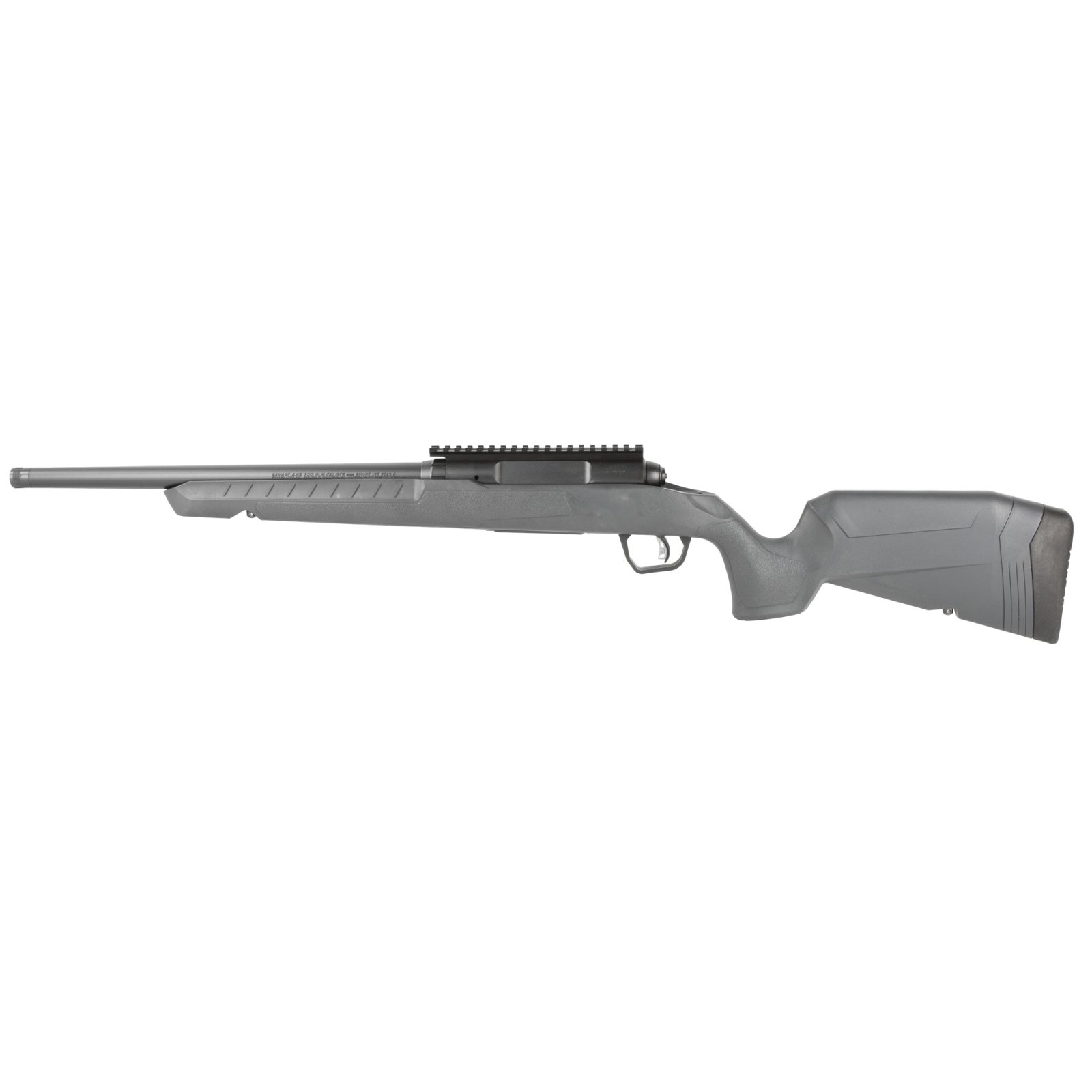 Savage Axis II 300 Blackout Bolt Rifle 16.125" Barrel Matte Black Gray Stock 4Rnd 32065 - Savage Arms - 300 AAC Blackout